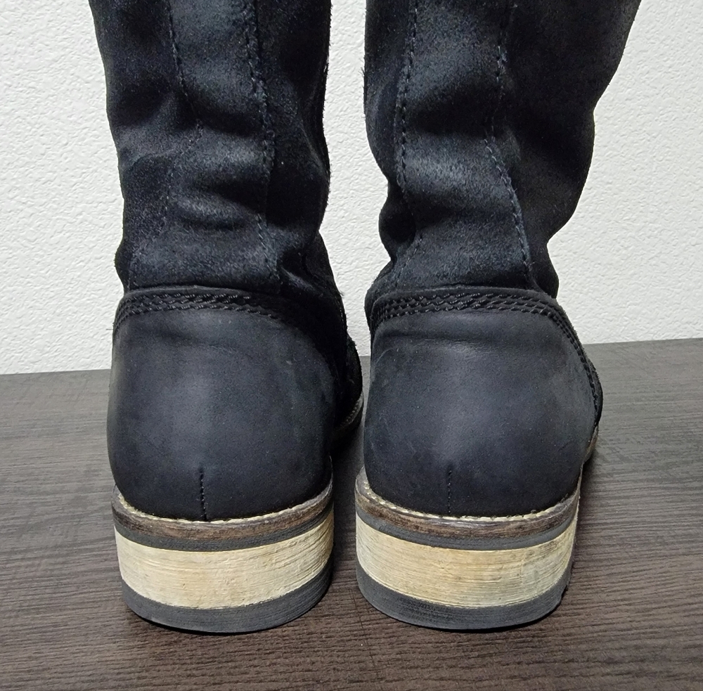 Kodiak Bethany Vintage Suede Leather Lace Up MidCalf Boots - Picture 8 of 9